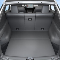 GearUp installed cover in full trunk view demonstrating neat, factory-like appearance