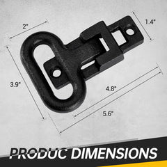Gedlex 90-degree open step detail providing stable footing benefit
