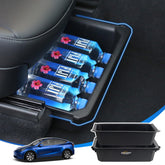 GEEDAR front view showing organizer fit and tidy storage benefit