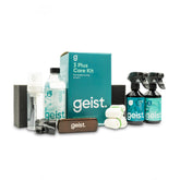 Geist front packaging showing full 3 Plus Care Kit benefits and contents
