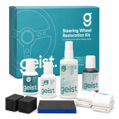 Geist kit packaging and components shown for easy restoration