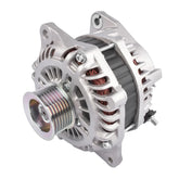 GELUOXI alternator front view showing compact direct-fit design and reliable charging