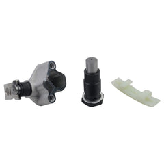 GELUOXI hardware size comparison showing included parts for easy verification and correct fit