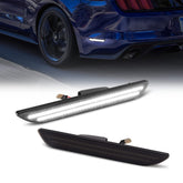Gempro front view of rear side marker light showing fit and finish and OEM look