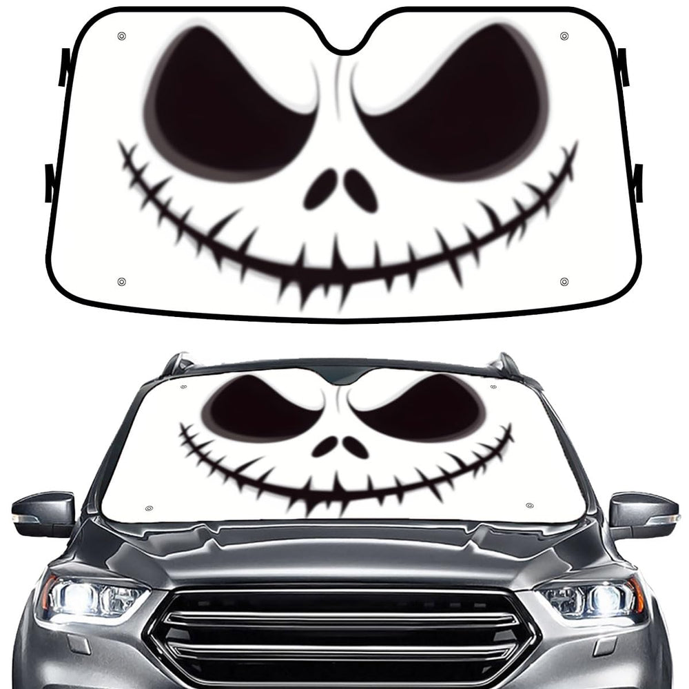 GENANY front view of full skeleton sunshade showing coverage and style