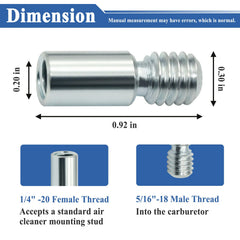 Generic 66390 close-up of threads showing precision machining and secure fit benefit