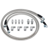 Generic 6AN hose kit front packaging showing components and benefits