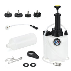 Generic brake bleeder front packaging showing full kit and benefits