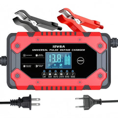 Generic front view of charger showing compact design and quick setup benefit