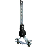 Generic front view of tailpipe hanger showing full assembly and fit benefits