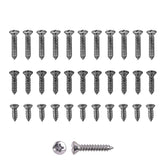 Generic GM chrome trim screws front packaging showing complete 30-piece kit and fitment