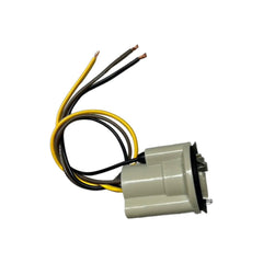 Generic brand socket installed in tail assembly demonstrating correct fit and reliable signaling