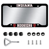 Generic matte black frame front view showing clean Indiana Hoosiers style and protection