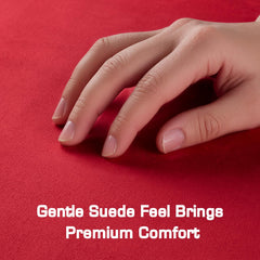 generic suede installed on car dashboard demonstrating smooth fit
