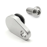Generic 6061 aluminum kickdown plug front view showing robust fit and sealing benefit