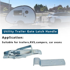Generic brand close-up of latch handle showing sturdy pivot and easy-grip operation