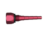GenExhaust GE-191 front view showing full dipstick and markings, improves level checks