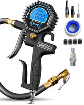 GERCHWAY front view of digital gauge showing rugged case and connection