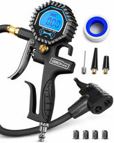 GERCHWAY front view dual-head chuck showing compatibility and quick grip benefit