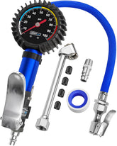 GERCHWAY inflator front view showing gauge and controls for easy pressure checks