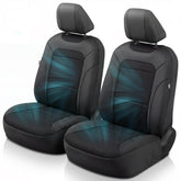GIANT PANDA front seat cover full view showing fit and protection