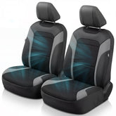 GIANT PANDA front seat cover packaging showing contents and benefits