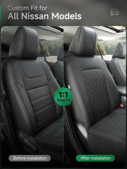 GIANT PANDA seam detail aligned with side airbag for safe deployment