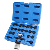 Gickbusus front array showing all 22 keys and compact case for quick identification