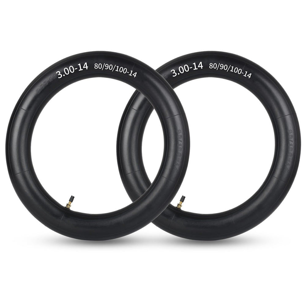 GICOOL two-pack inner tubes front view showing compact packaging and quick replacement benefit