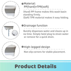GIMWA expanded basin holding baby bottles for convenient washing
