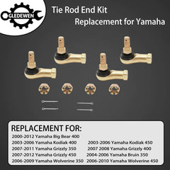 Gledewen close-up threaded tie rod highlighting precise fit and durability