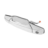 Gledewen packaged front-left handle showing new OEM-style replacement and fitment benefit