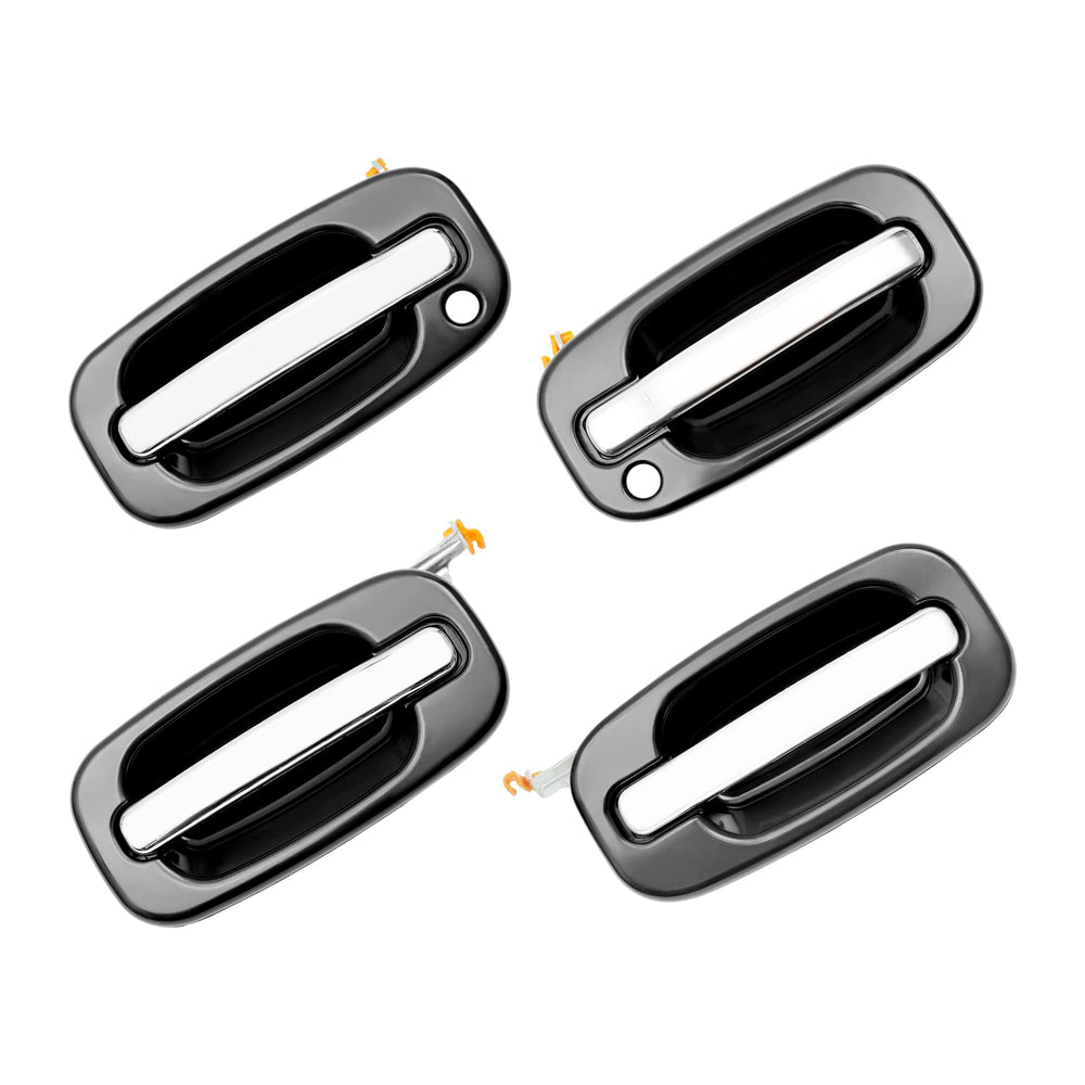 Gledewen front passenger handle front view showing chrome finish and improved curb appeal