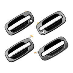 Gledewen front passenger handle front view showing chrome finish and improved curb appeal