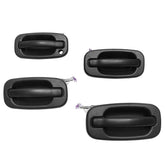 Gledewen front passenger handle without keyhole showing precise fit