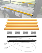 Gledewen front view installed on trailer showing smoother gate operation