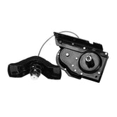 Gledewen front view of spare tire hoist showing direct-fit mounting for easy replacement
