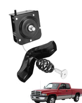Gledewen spare tire hoist front assembly showing durable winch and frame mount benefit