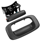 Gledewen front view of tailgate handle showing fit and durability