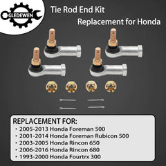 Gledewen tie rod close-up of threaded end, precise fit and durable threads