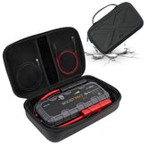 Gleegi front view of closed case showing rugged shell and protection