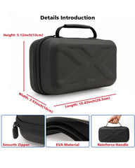 Gleegi mesh pocket storing cables neatly for tangle-free accessory organization