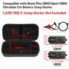 Gleegi open case with GB40 inside demonstrating precise molded fit and security