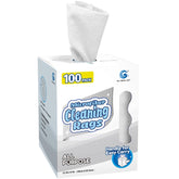 GLIMGLINT dispenser box on countertop for organized access and quick cleaning