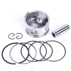 Glixal piston rings detail demonstrating durable rings for reliable sealing