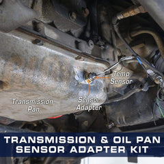 GlowShift adapter kit contents with nut washer and plug showing easy installation benefit
