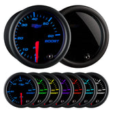 GlowShift front face gauge showing clear readings and benefits of visibility