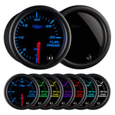 GlowShift front view of gauge showing clear readout and styling benefit