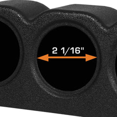 GlowShift pod installed in car dash for improved gauge visibility