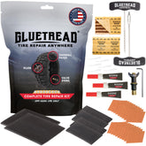 GlueTread kit overview showing all components and fast repairs